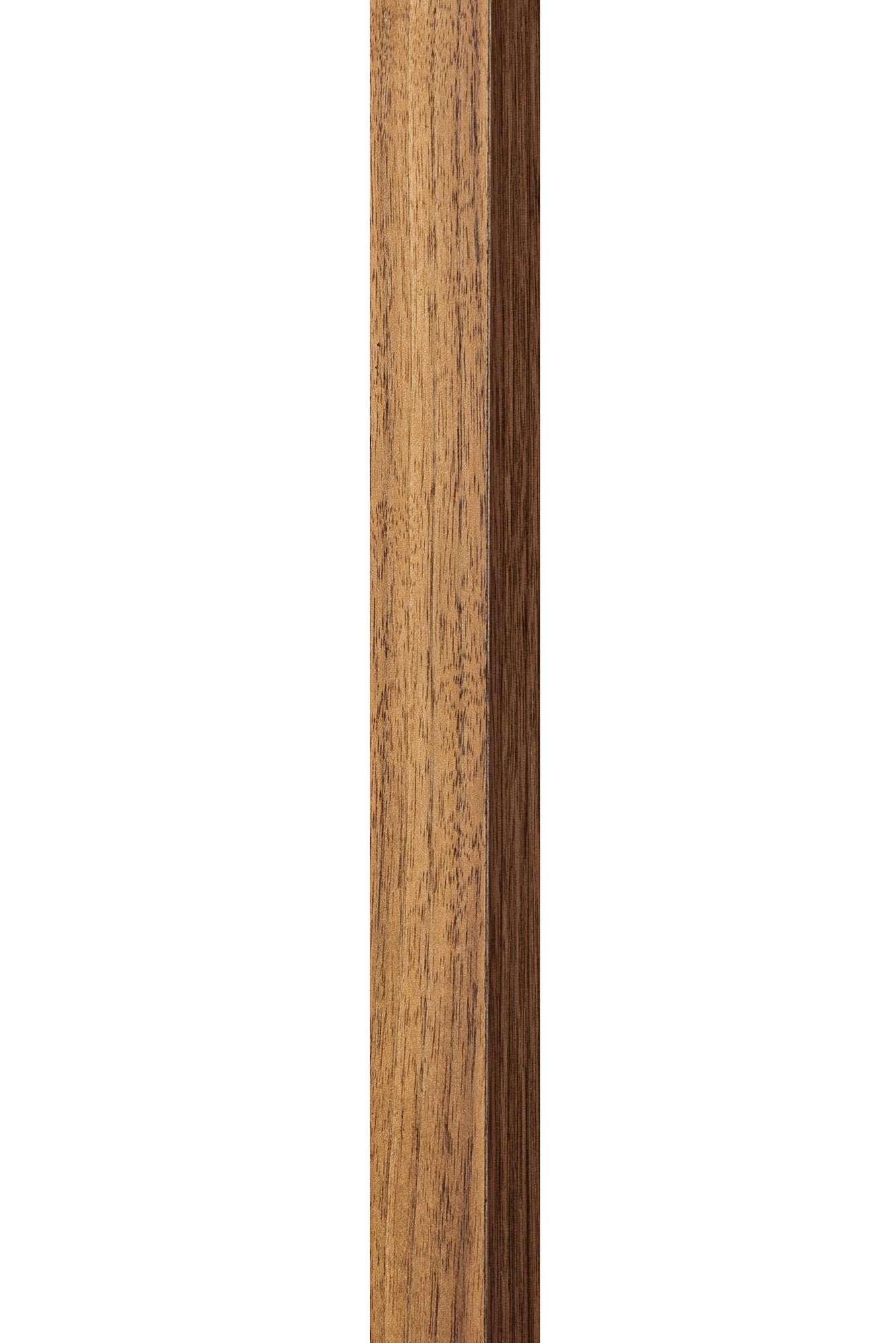 Afslutningsliste i træfiner, 270 cm