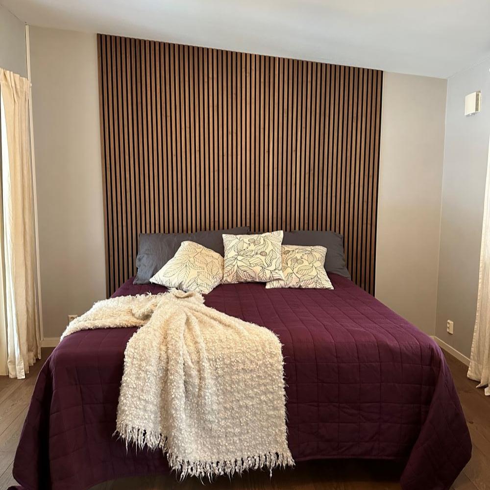 Akustikpanel Valnød - olieret