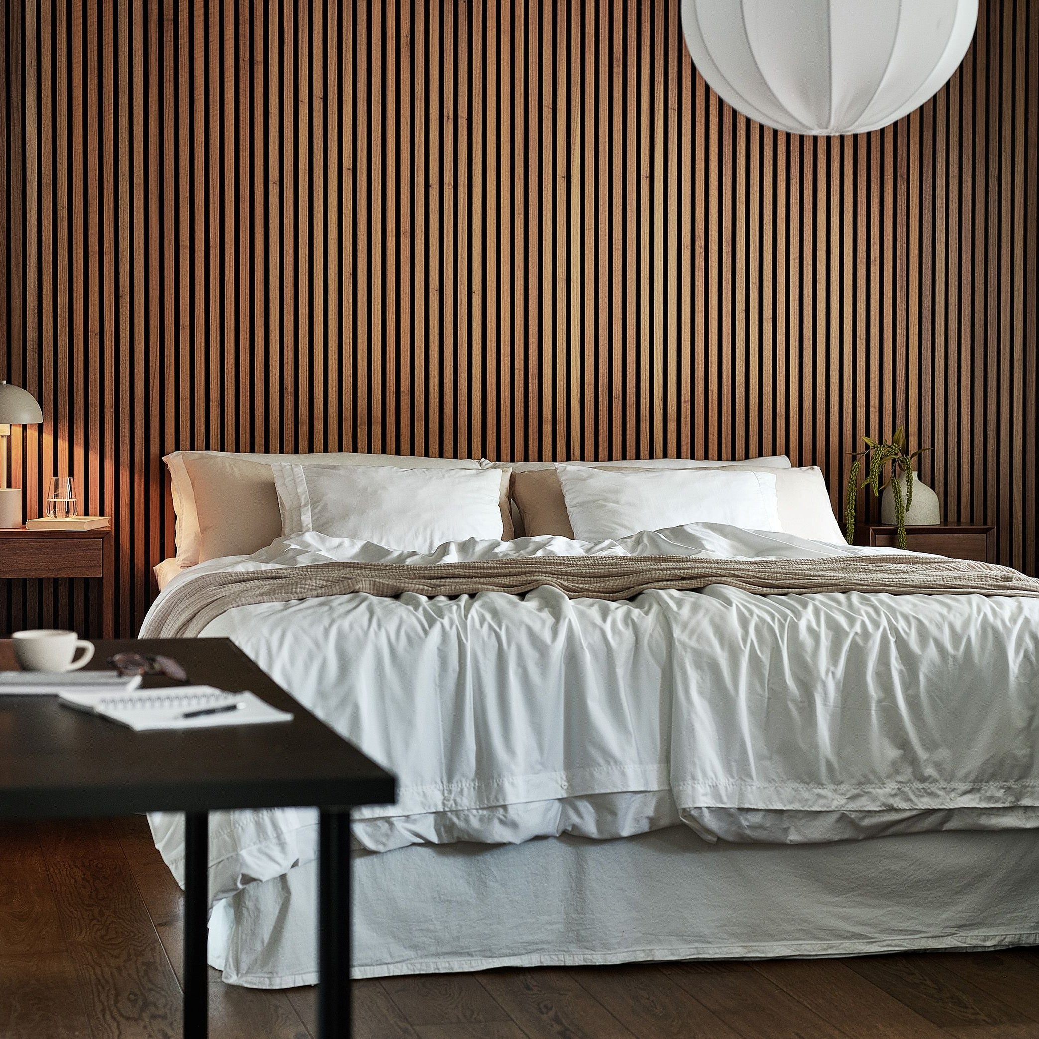 Akustikpanel Valnød - olieret