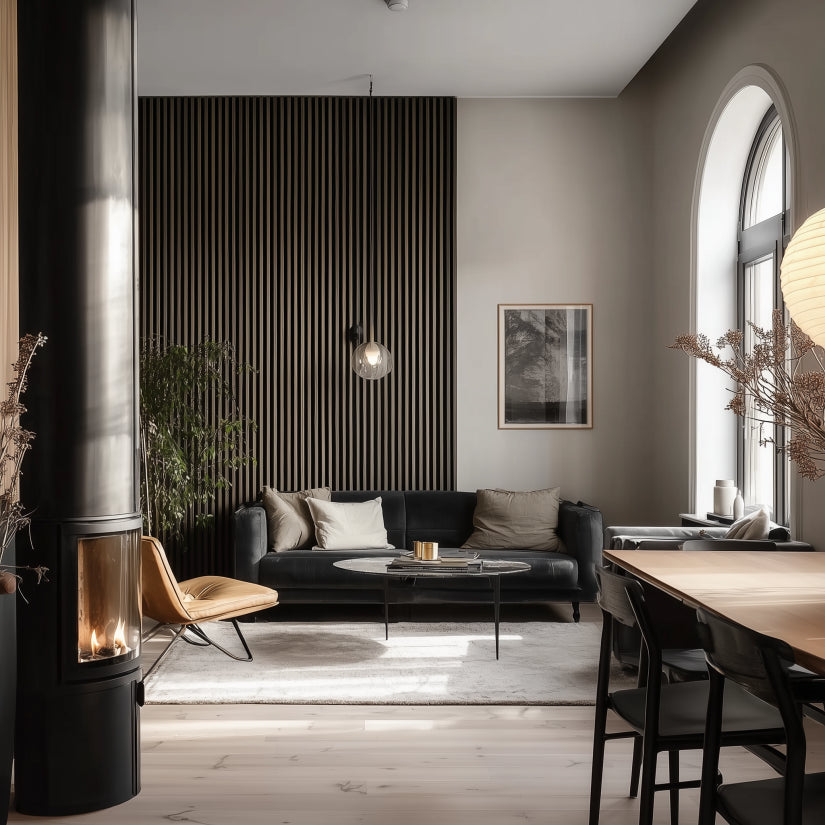 Akustikpanel Valnød - olieret