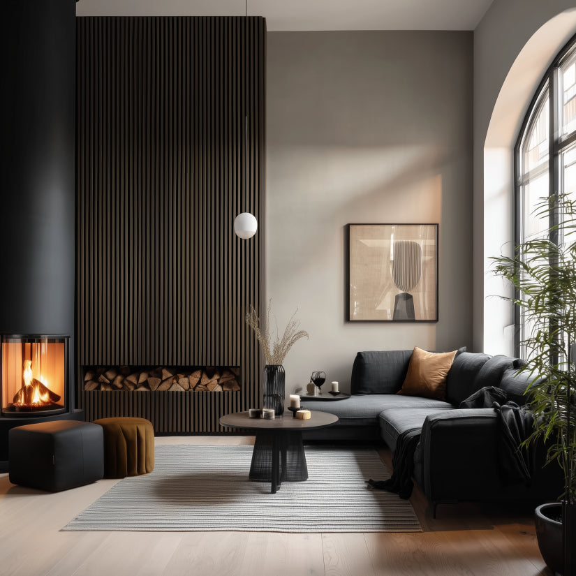 Akustikpanel Valnød - olieret