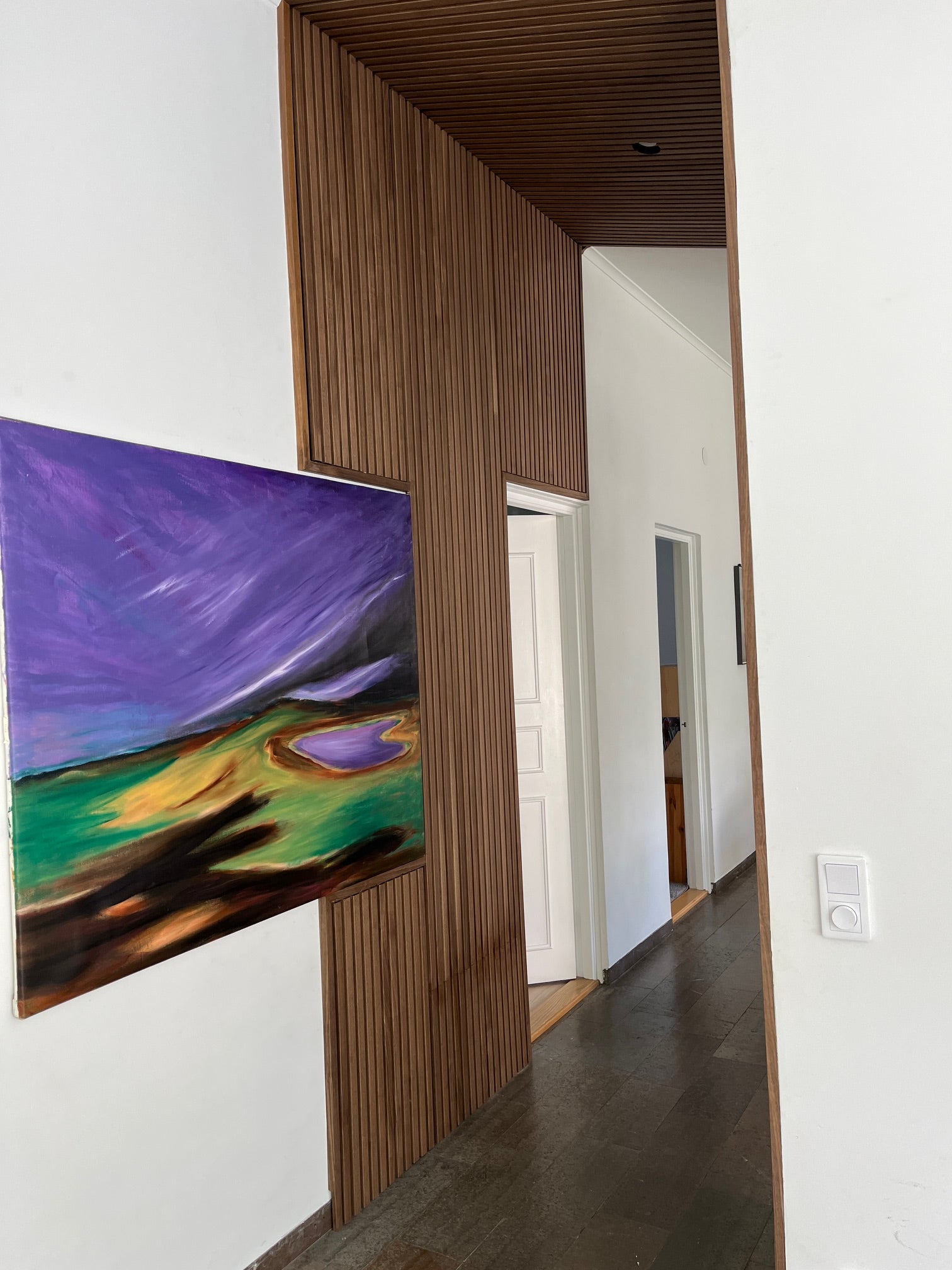 Akustikpanel Valnød - olieret