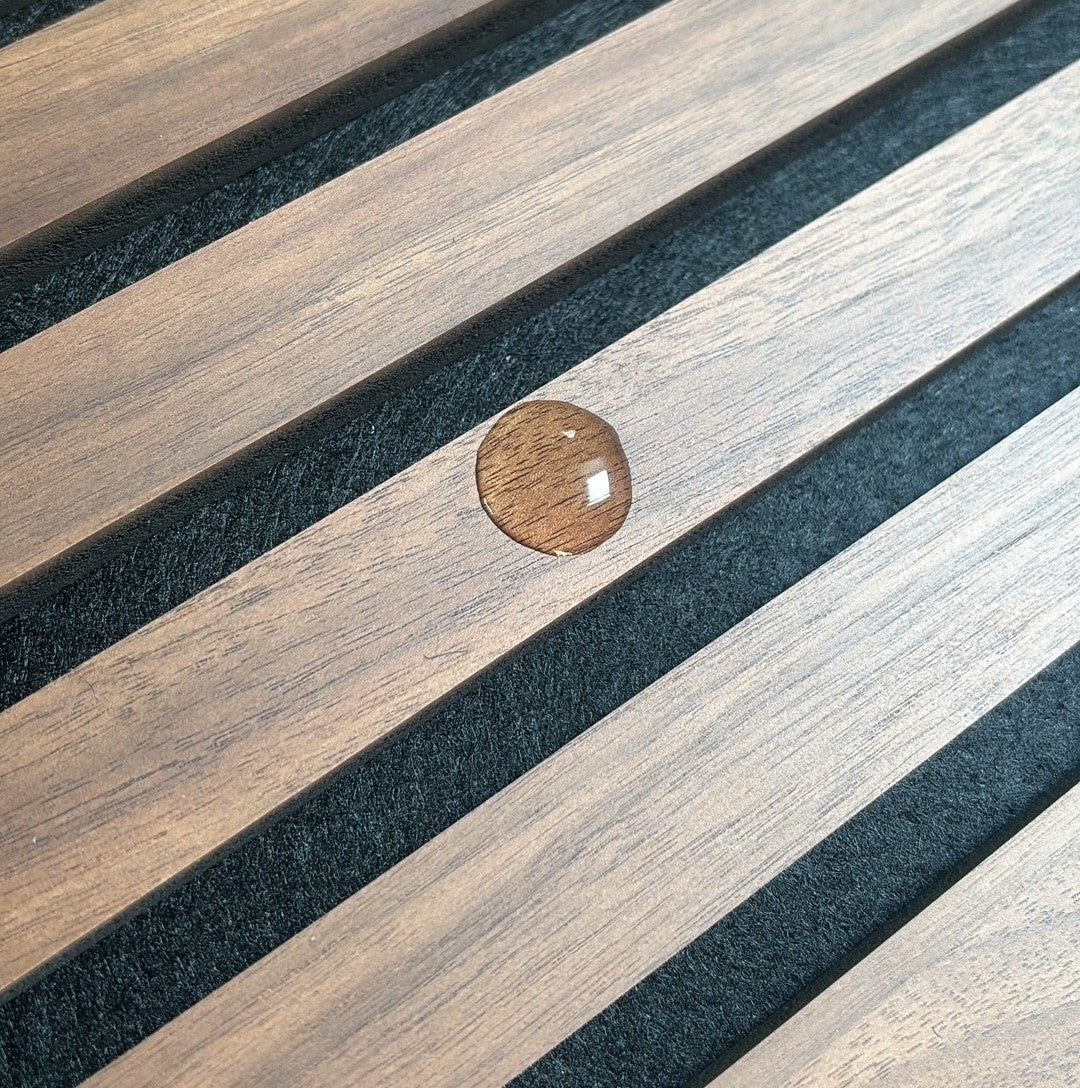 Akustikpaneler för badrum - Valnöt - NYHET