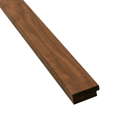 Afslutningsliste i træfiner, 270 cm