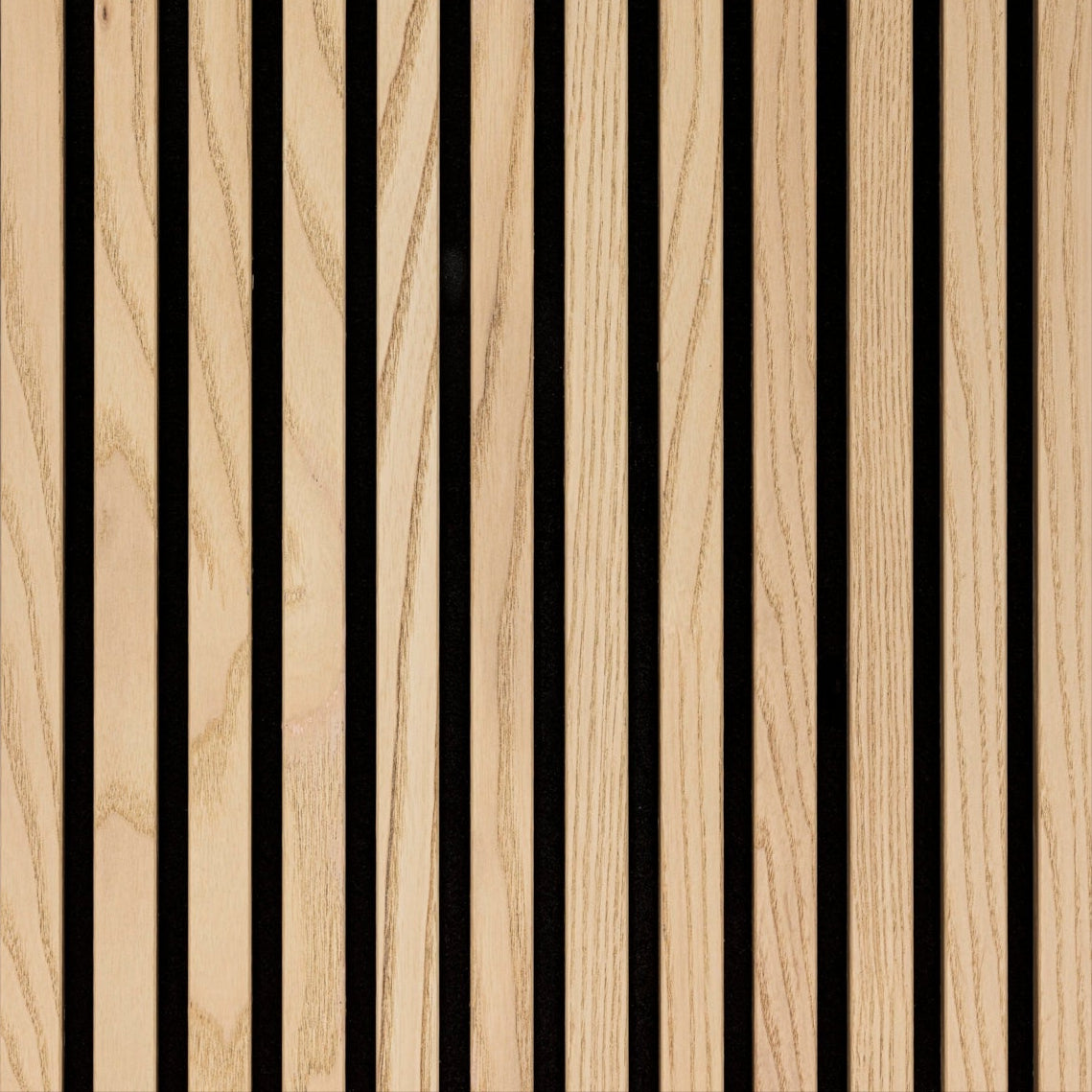 Akustikpanel PREMIUM Ask (vitlackad)