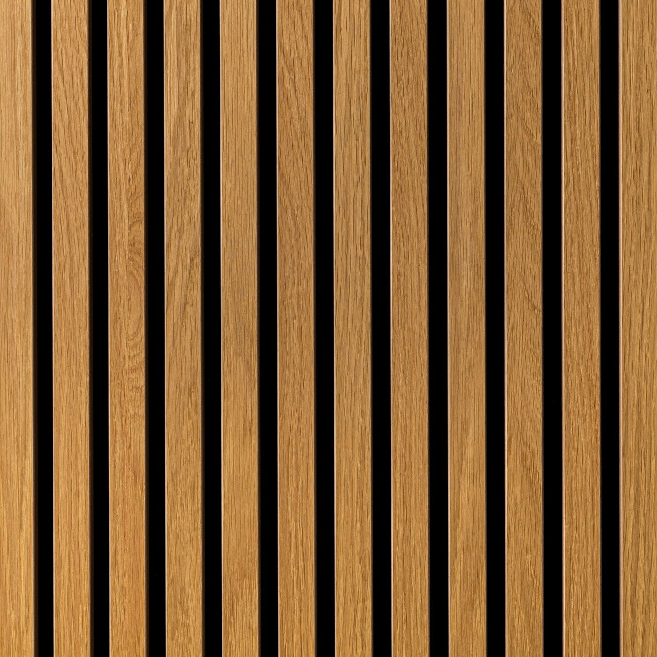 Sänggavel i akustikpanel, höjd 120 cm, bredd 245 cm, träslag Ek