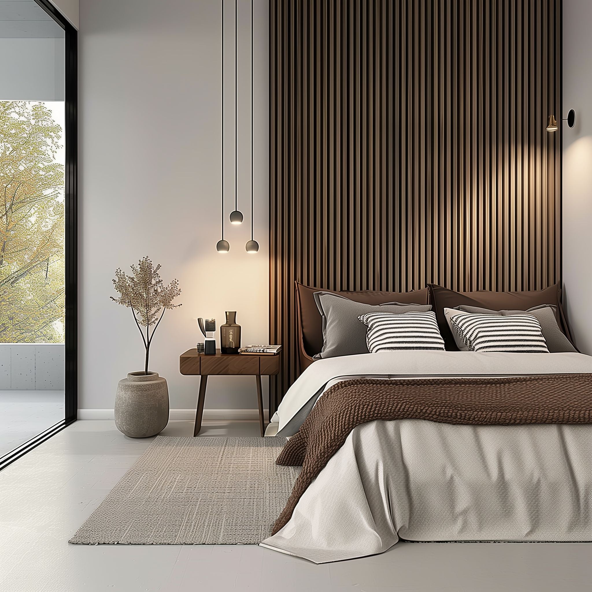 Akustikpanel Valnød - olieret