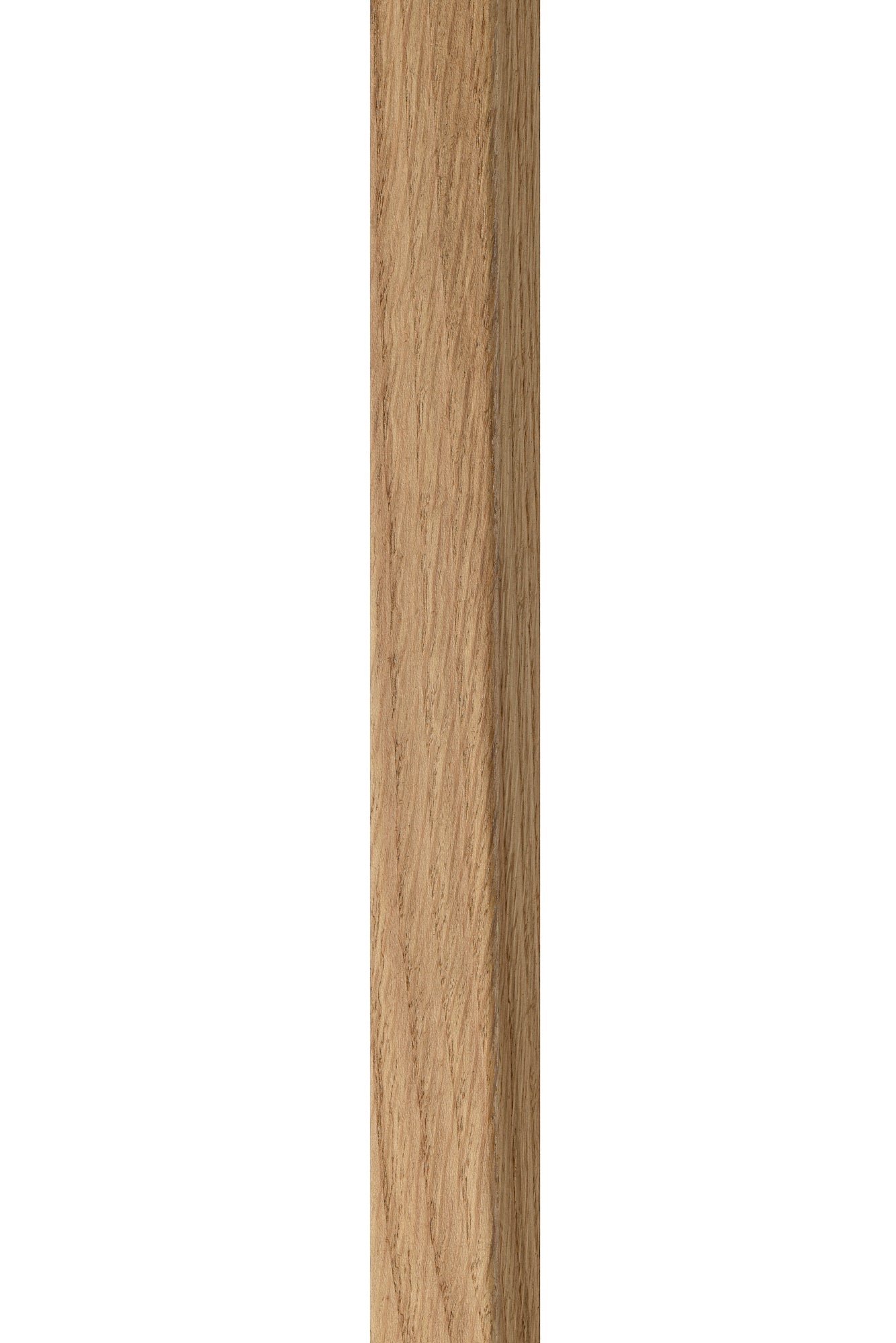Afslutningsliste i træfiner, 270 cm