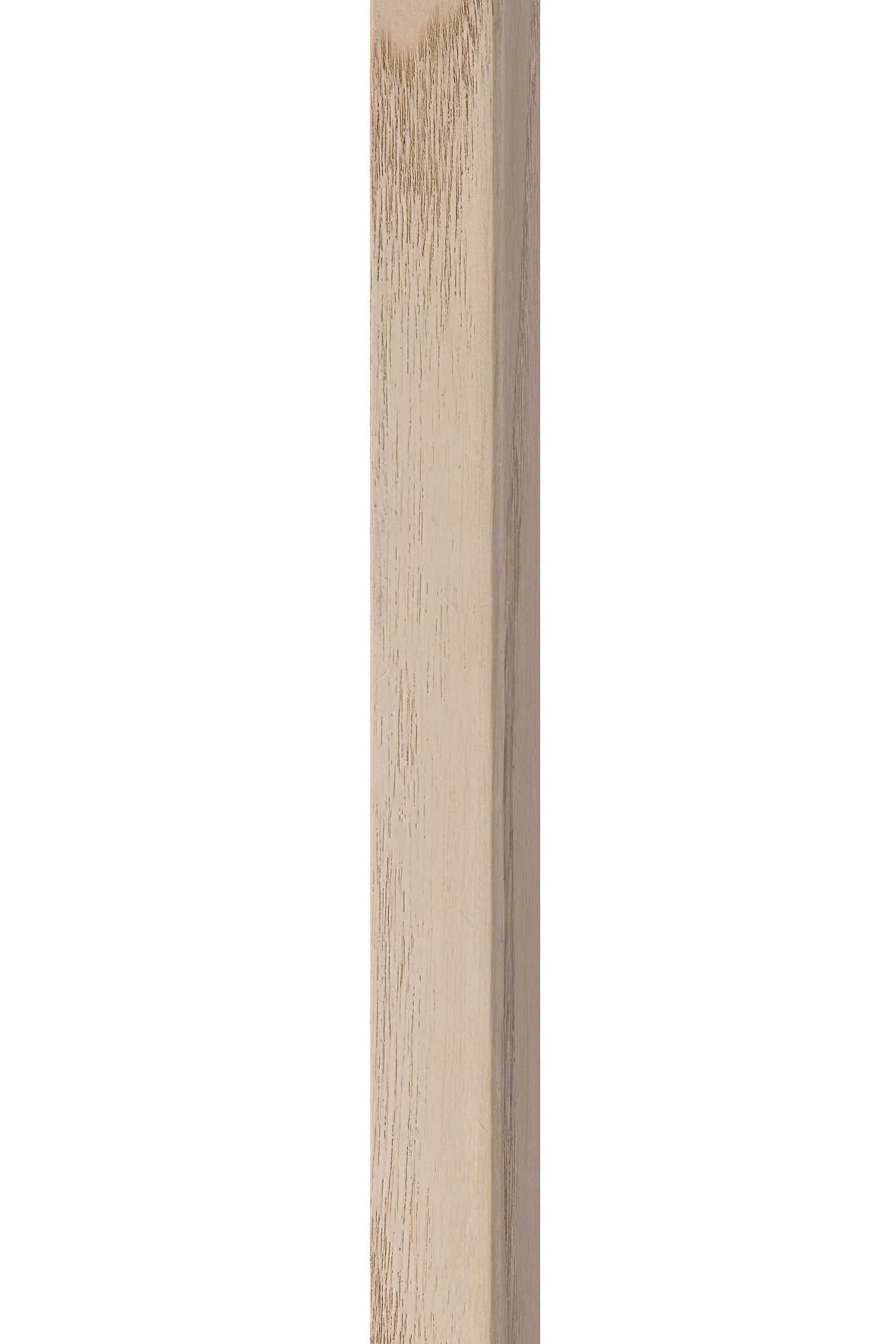 Afslutningsliste i træfiner, 270 cm