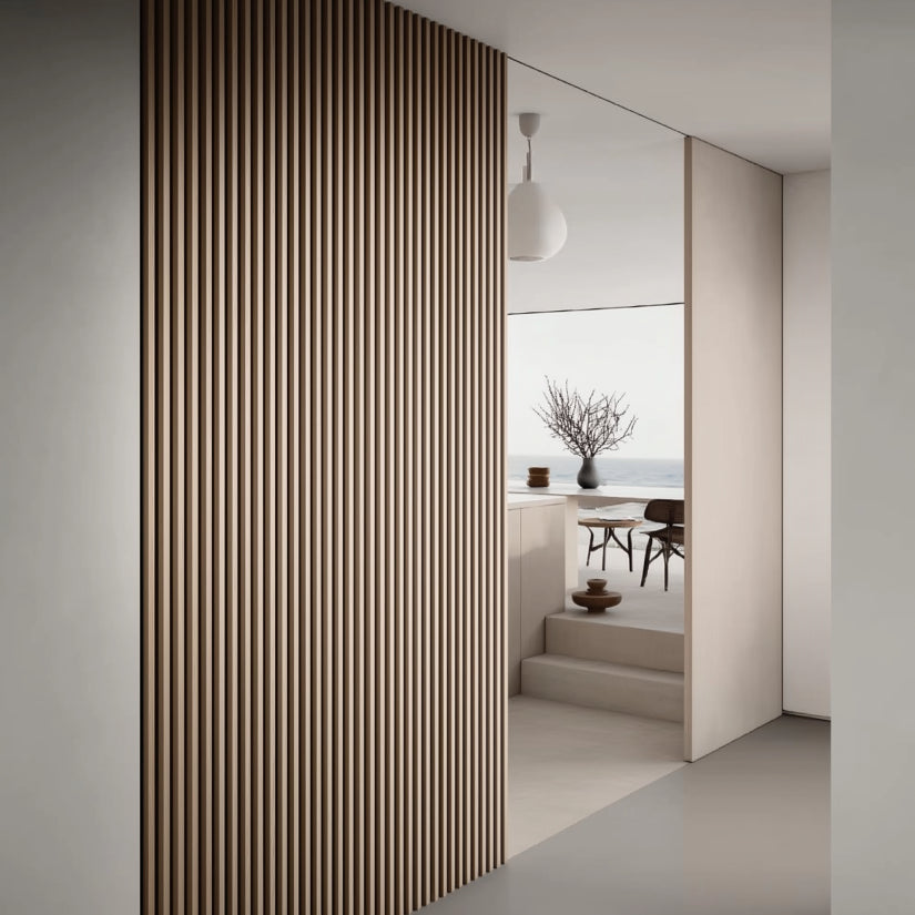 Akustikpanel Ask - vitlackad