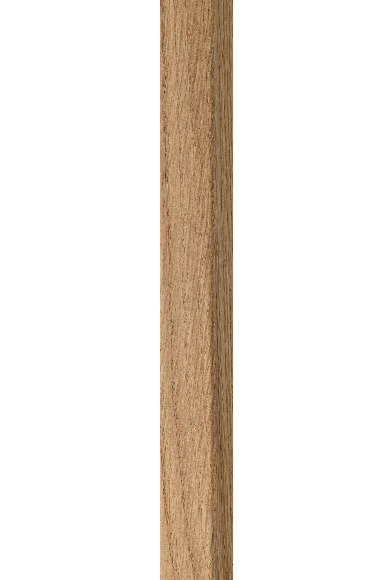 Afslutningsliste i træfiner, 270 cm
